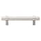Gliderite Hardware 3-3/4 in. Center to Center Satin Nickel Solid Steel Bar Pull - 4006-96-SS 4006-96-SS-1 - alternate 1